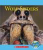 Book cover for "Wolf spiders".