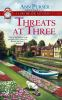 Book cover for "Threats at three".
