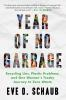 Book cover for "Year of no garbage"