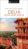 Book cover for "Delhi, Agra and Jaipur".
