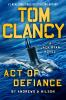 Book cover for "Act of defiance".