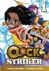 Book cover for "Clock striker".