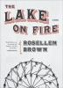 Book cover for "The lake on fire"