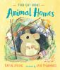 Book cover for "Find out about animal homes".
