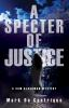 Book cover for "A specter of justice".