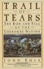 Book cover for "Trail of tears"