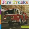 Book cover for "Fire trucks".