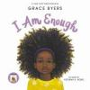 Book cover for "I am enough"