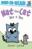 Book cover for "Nat the cat has a hat".