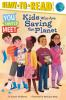 Book cover for "Kids who are saving the planet".
