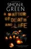 Book cover for "A matter of death and life".