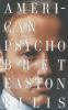 Book cover for "American psycho"