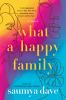 Book cover for "What a happy family"