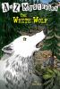 Book cover for "The white wolf".