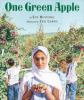 Book cover for "One green apple"