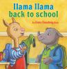 Book cover for "Llama Llama back to school".