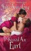 Book cover for "I kissed an earl".