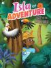 Book cover for "Deep in the rain forest".
