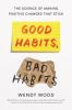 Book cover for "Good habits, bad habits".