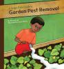 Book cover for "A green kid's guide to garden pest removal".