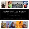 Book cover for "Coming of age in 2020".