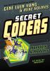 Book cover for "Secret coders".