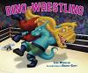 Book cover for "Dino-wrestling".