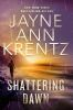 Book cover for "Shattering dawn".