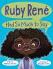 Book cover for "Ruby Reně had so much to say"
