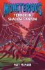 Book cover for "Terror in Shadow Canyon".