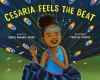 Book cover for "Cesaria feels the beat"