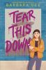 Book cover for "Tear this down"