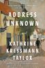 Book cover for "Address unknown"