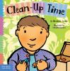 Book cover for "Clean-up time".