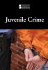 Book cover for "Juvenile crime".
