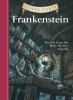 Book cover for "Frankenstein"