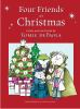 Book cover for "Four friends at Christmas"