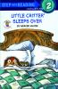 Book cover for "Little Critter sleeps over".