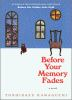 Book cover for "Before your memory fades"