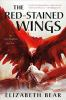 Book cover for "The red-stained wings".
