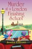 Book cover for "Murder at a London finishing school".