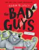 Book cover for "The bad guys in superbad".