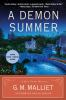 Book cover for "A demon summer".