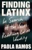 Book cover for "Finding Latinx"