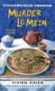 Book cover for "Murder lo mein".