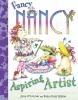 Book cover for "Fancy Nancy, aspiring artist"