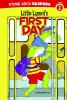 Book cover for "Little Lizard's first day".