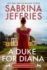 Book cover for "A duke for Diana"