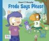 Book cover for "Freda says please".