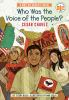 Book cover for "Who was the voice of the people? Cesar Chavez".